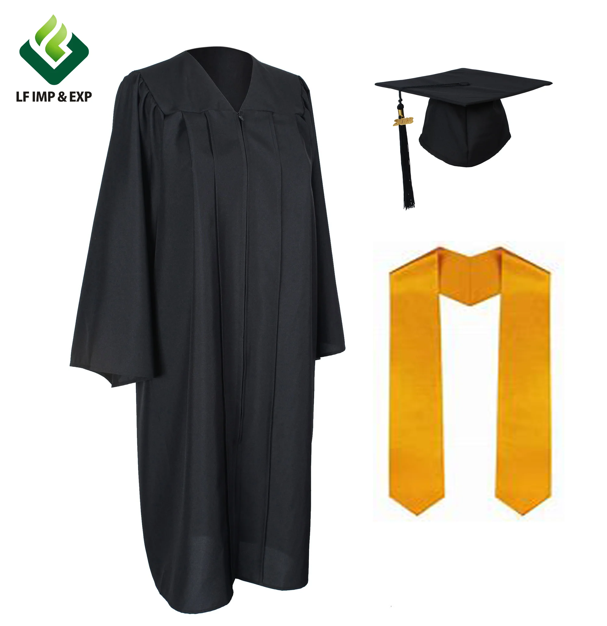 Black Convocation Gown Set, Size: Free Size at Rs 250/set in New Delhi |  ID: 19417442633