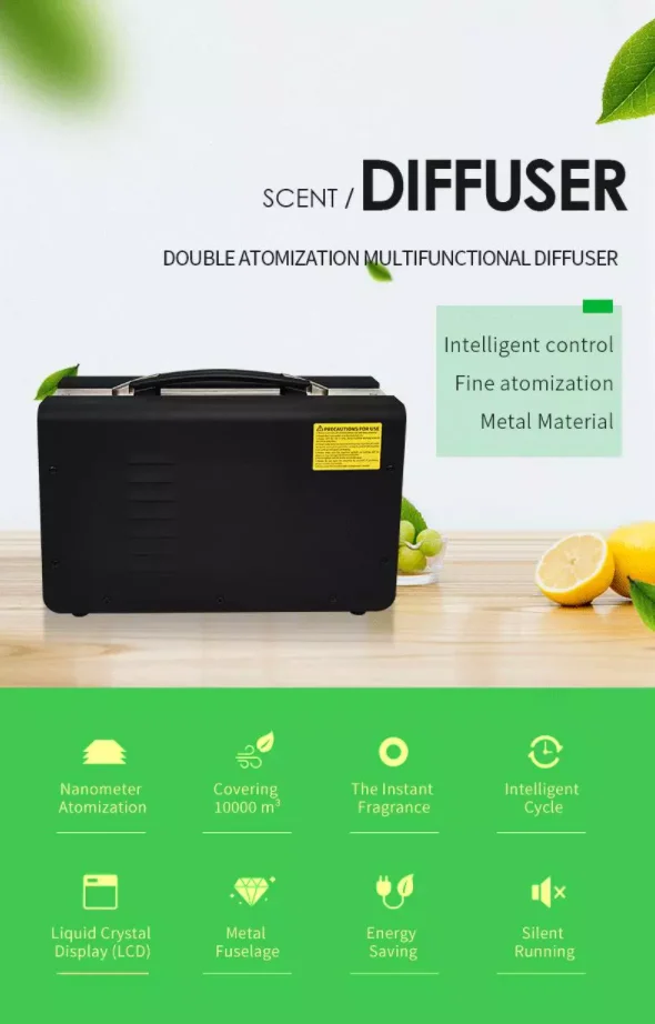 Diffusers In Malls Large Area HVAC Scent Machine for Hotels & Malls - Professional ...