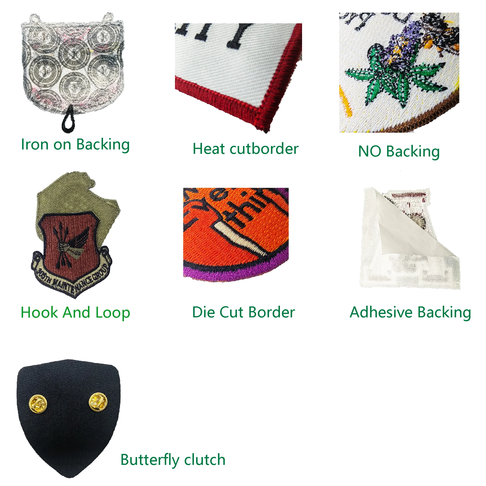 Factory Price Sports Patches Custom Iron On Backing Football Embroidery