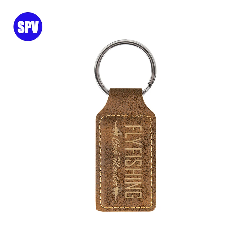 personalized laser blank , leather blanks for laser engraving , blank leather keychain for laser eitching