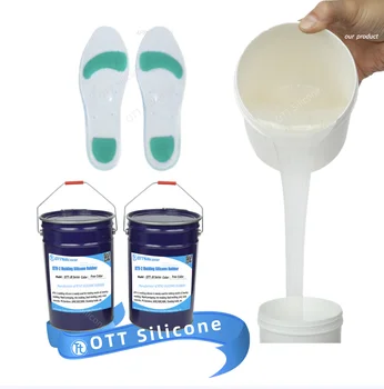 RTV2  Liquid Silicone Rubber For Orthotic Insole Heel Cup Mould Making Silicona rubber