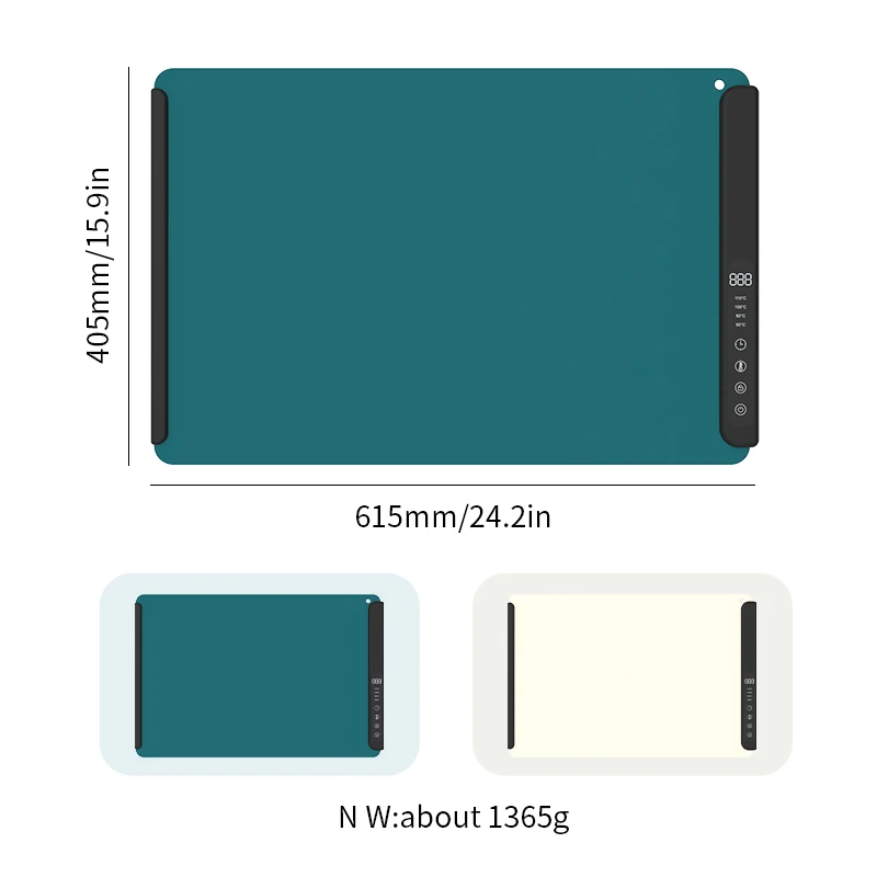 Silicone Baking Mat Electric Adjustable Temperature Control Food Warming Tray Kitchen Accessories Silicone Food Warming Mat