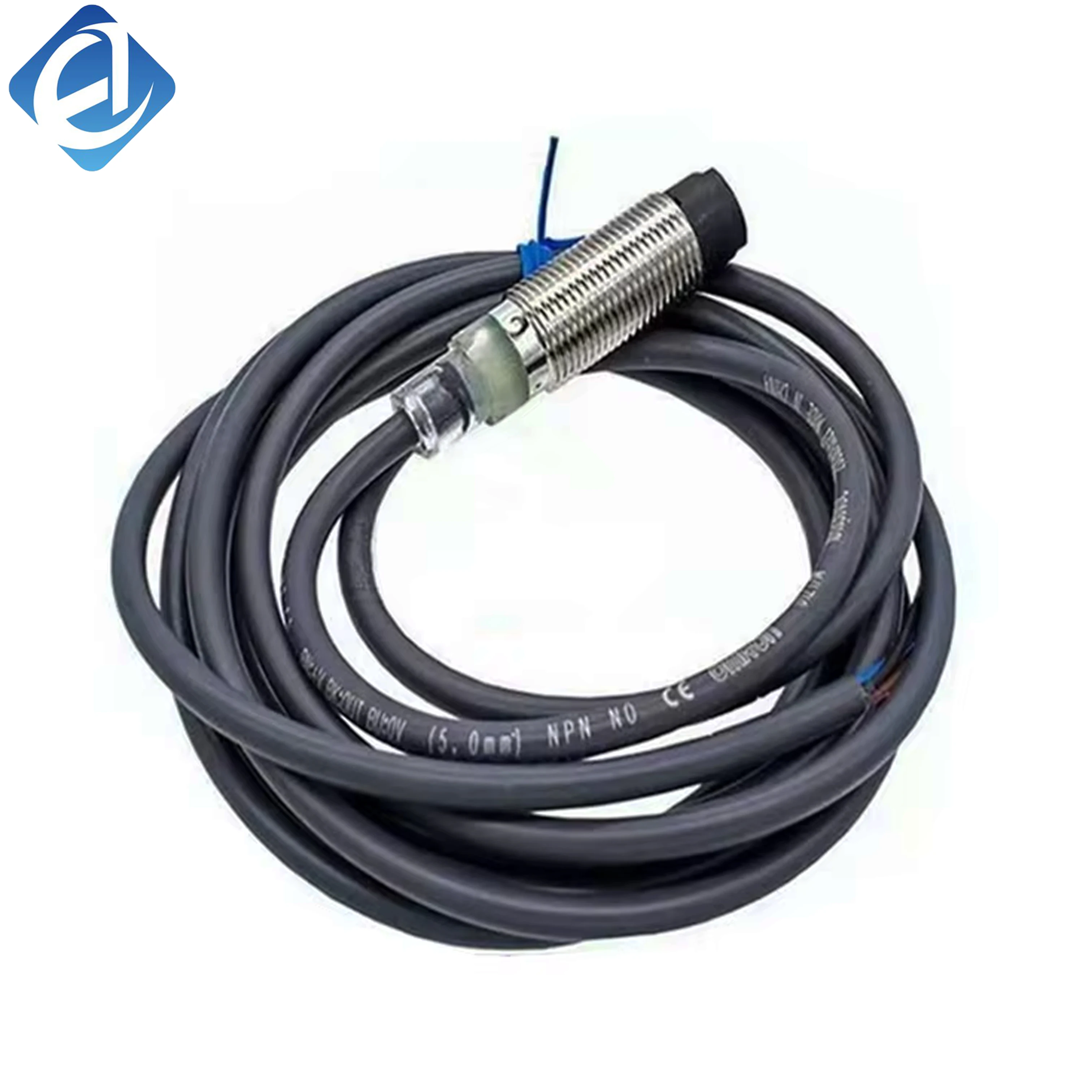 Nuwe Oorspronklike E2B-M18KN10-WZ-B1 Omron E2B-reeks induktiewe nabyheidssensor, vir metaalvoorwerp-opsporing, limietposisionering en werkstukteling in industriële outomatiseringsuitrusting.