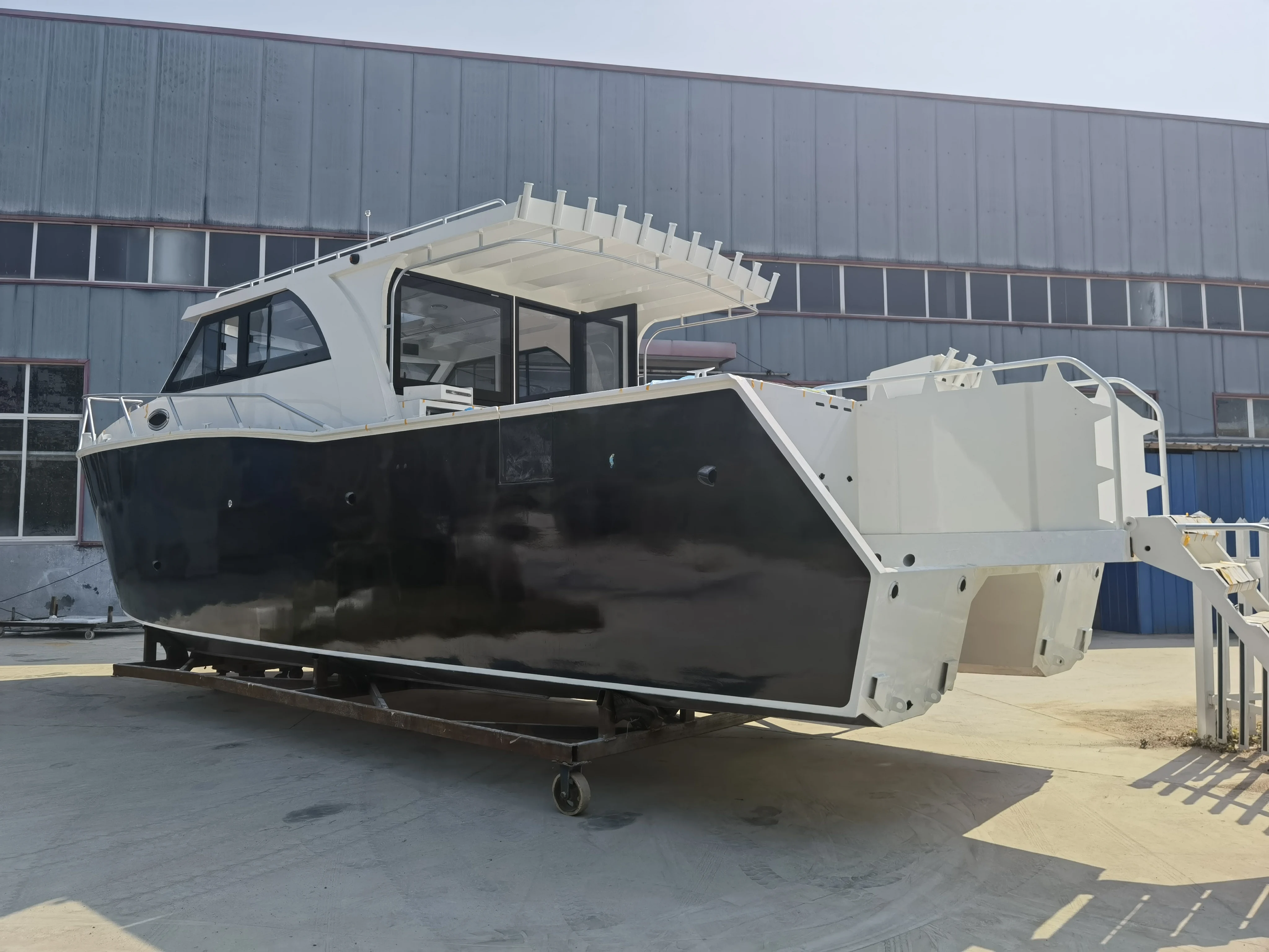 Brand New Aluminum Twin Hull Boat Passenger Ship Catamaran Boat For ...