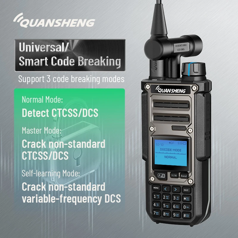 Quansheng TK11(8) 10W Dual Band Walkie Talkie - 999 Channels