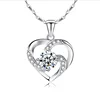 White pendant with chain