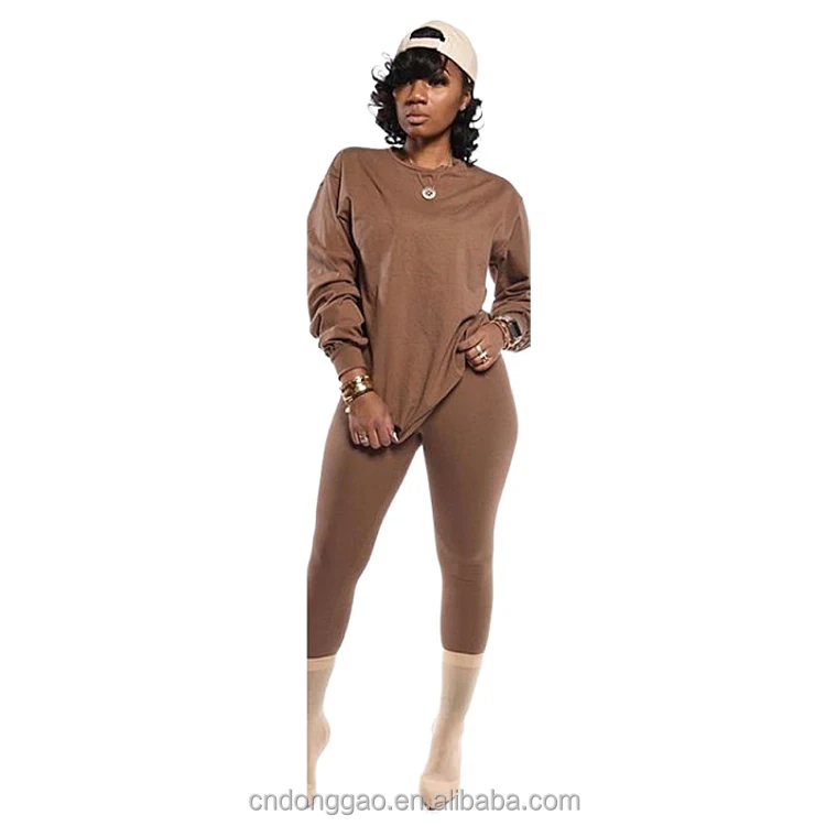 Casual Fall Wear Woman 2 Piece Sets 