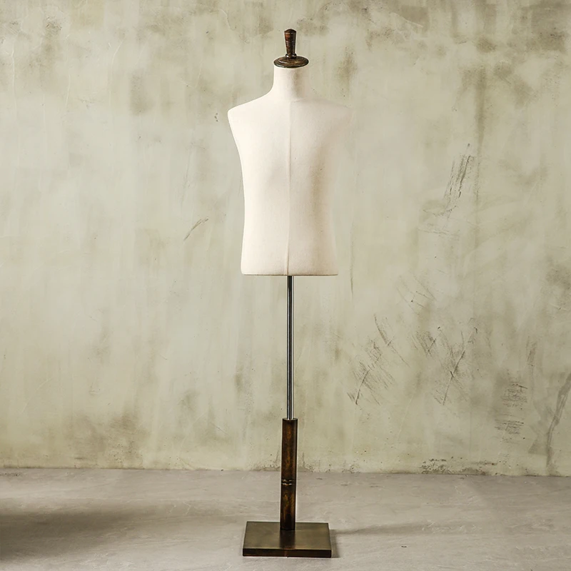 Clothing Store Window Display Mannequins Male Adult Half Body Models
