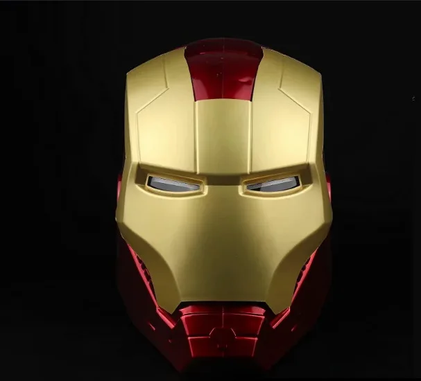 Superhero Wearable Iron Man Openable Glowing Helmet 1:1 Masks With ...