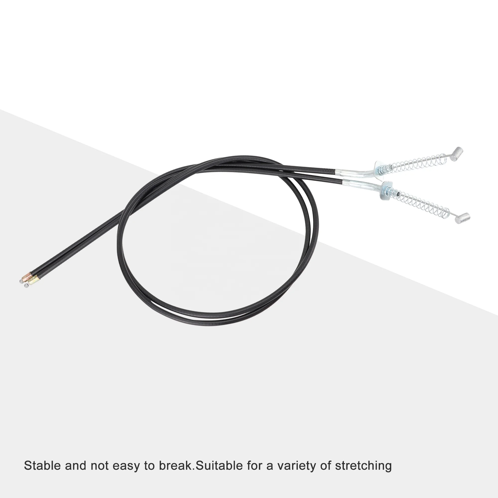 GOOFIT 2pcs/set GY6 150cc Motorcycle Front Brake Cable Replacement for 200cc 250cc YFA1 Moto-4 YMF80 Water-ccoled ATV Scooter