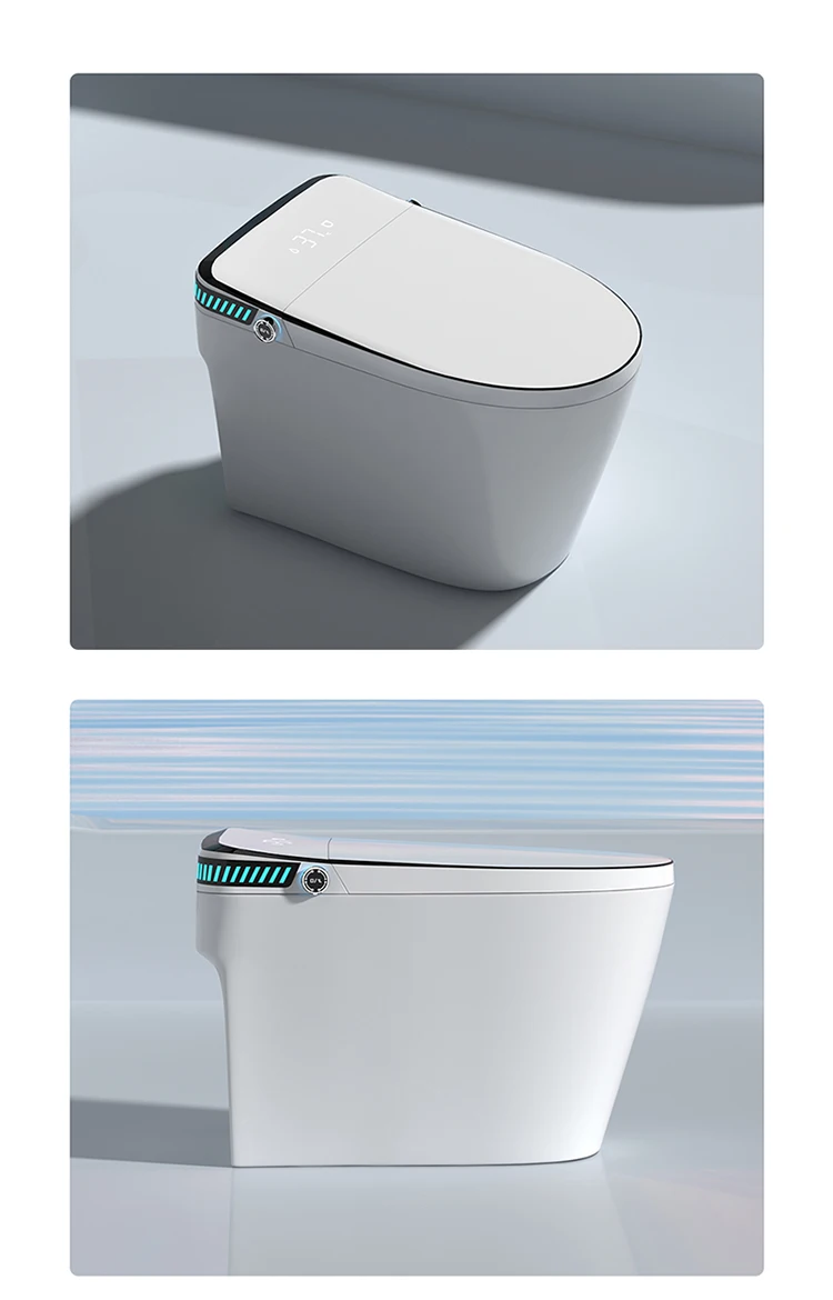 product automatic sanitary ware floor mounted creamic bathroom intelligent wc smart toilet for hotel-12