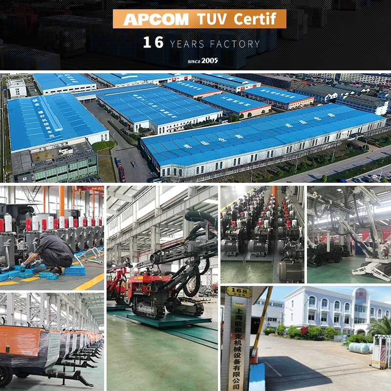 APCOM EPA Kubota 8bar 185cfm Diesel Engine Screw Air Compressor 185 Cfm Air-compressors 7 8 10 bar Aircompressor 5m3 7bar 10bar