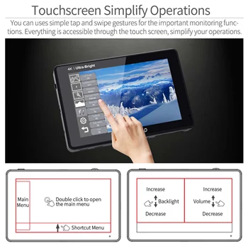 FEELWORLD LUT7S PRO 7" 2200nits Touch Screen Camera Monitor Waveform Factory Wholesale Price OEM/ODM Support Custom Packaging detail image