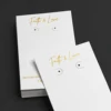 Cotton paper card