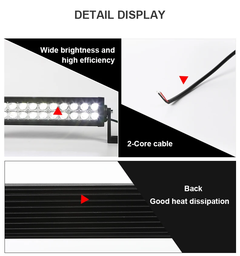 Внедорожных Авто Настройка несколько 41 дюймов Сигле ряд 240 Вт светодиодный свет бар машин светодиодное offroad