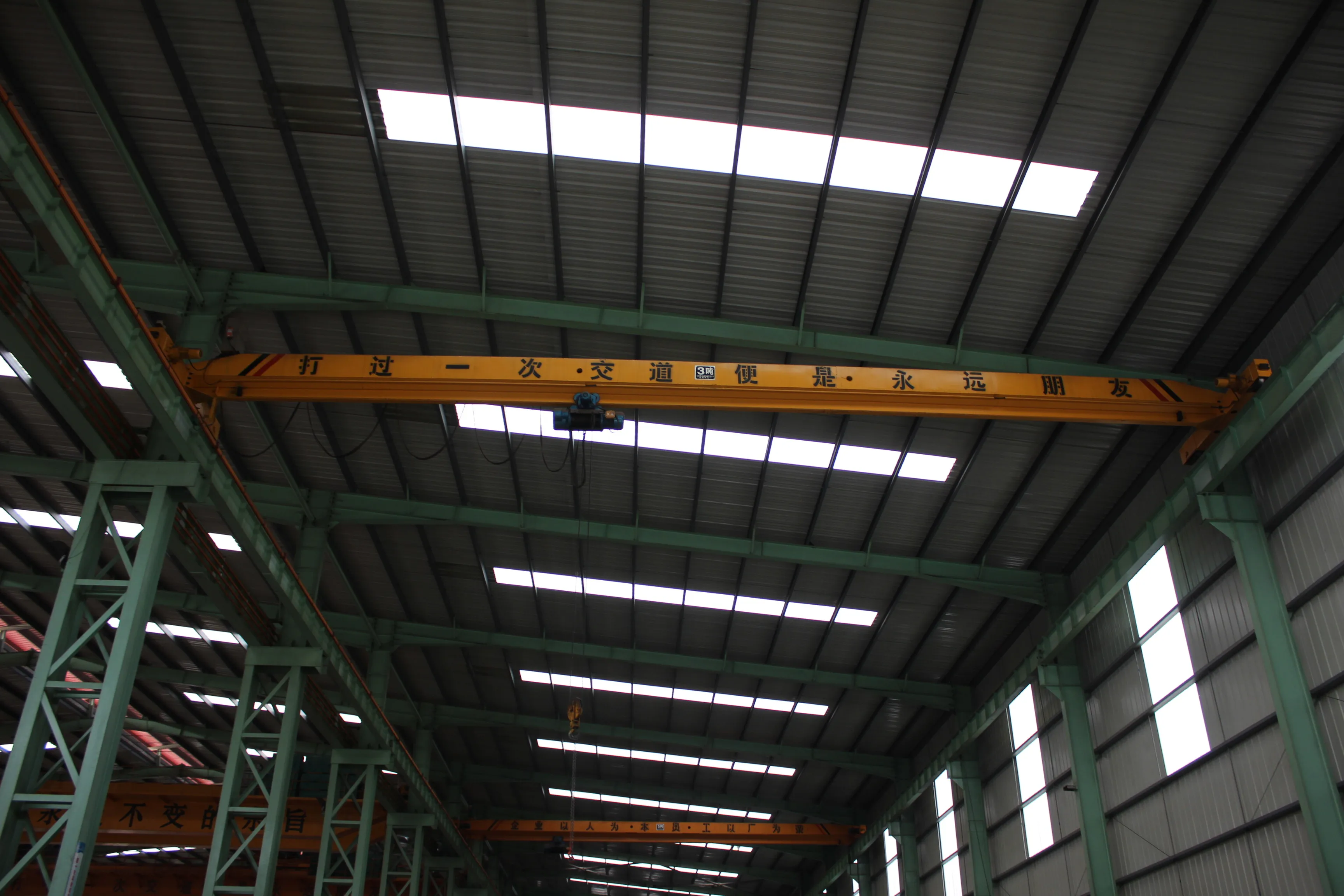 Hoist Traveling Radio Remote Control Hook Motor Warning Light Overhead Crane Dwg