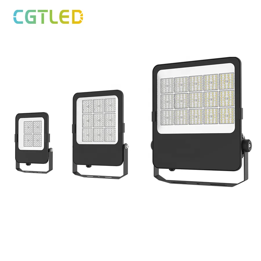 140lm/w 30W-600W Sport Tennis Court Area Light 4KV 6KV IP66 LED Flood Lights