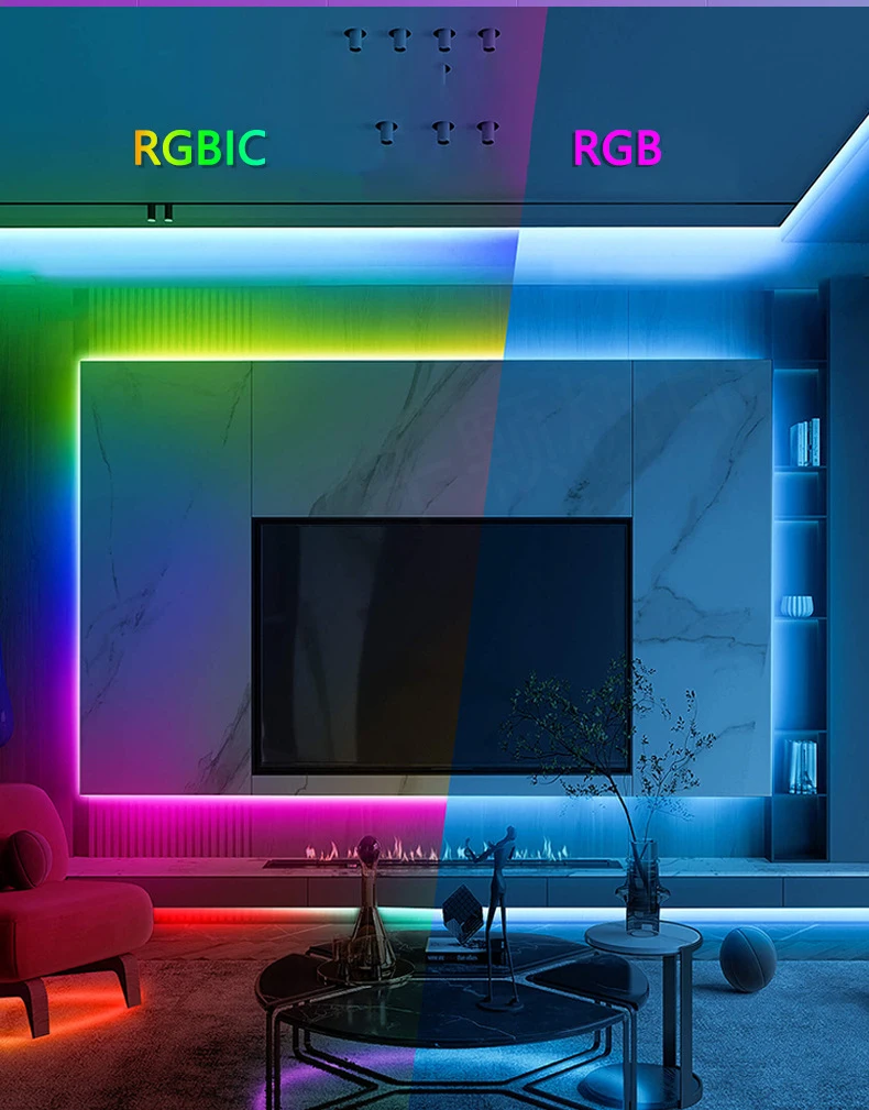 Rgb Rops Rgbic Pixel Neon Silicone Soft Tape Flexible 24v 12v Rgb Rope Strip ...