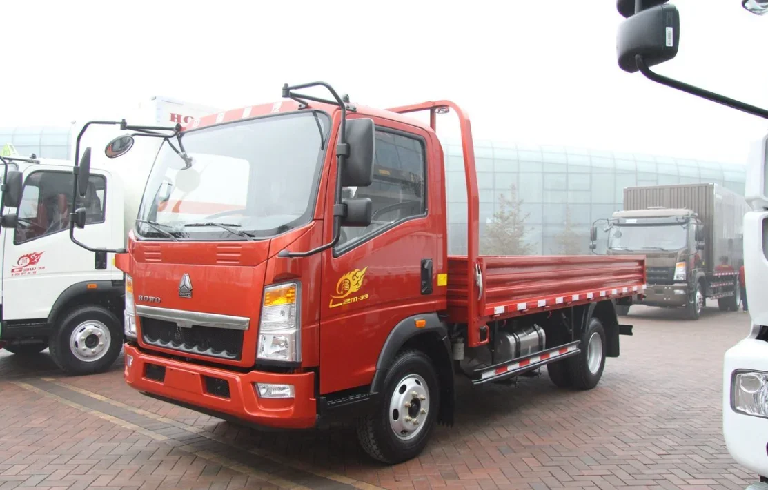 Sinotruk Howo/isuzu/dongfeng/jac/foton New 4meters 3/5/7/10 Tons Cargo ...