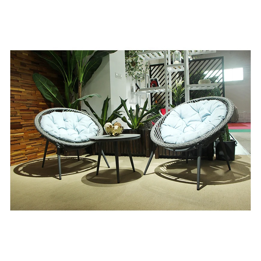 High quality Hotel Modern Outdoor Furniture Garden Balcony Sofa Furniture Set