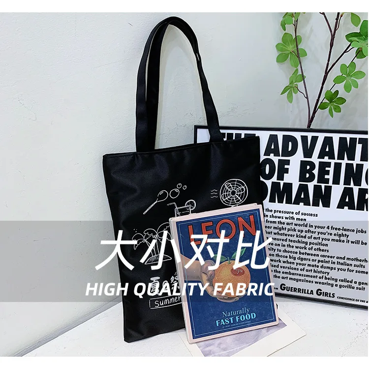 2024 New Fashion Large Linen Canvas Bag Japanese College Student Class   H29439d89cb7b4f86bb0d764f63a112456 