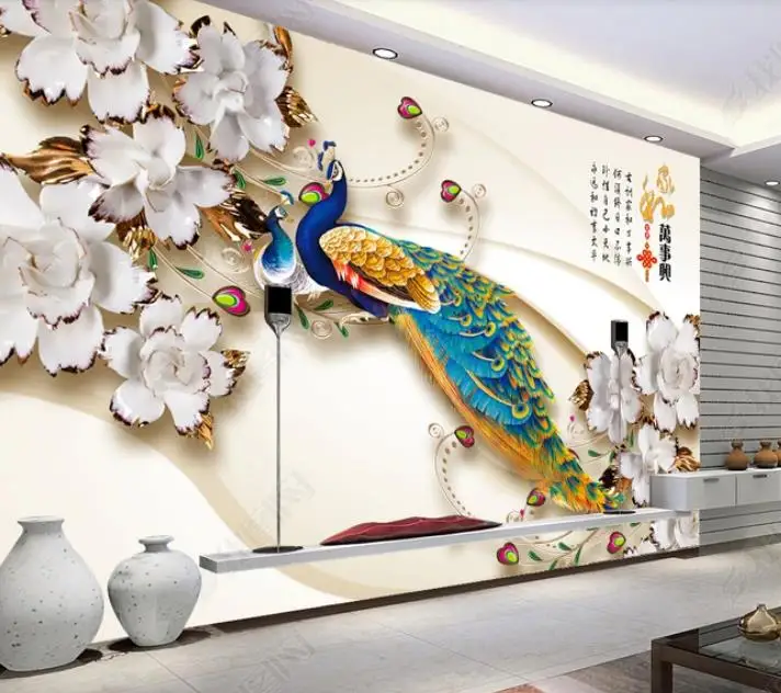 Buy HWD Harsh Wall Decor 3D Customized Wallpaper (Canvas, Multicolor)  Online at desertcartSINGAPORE