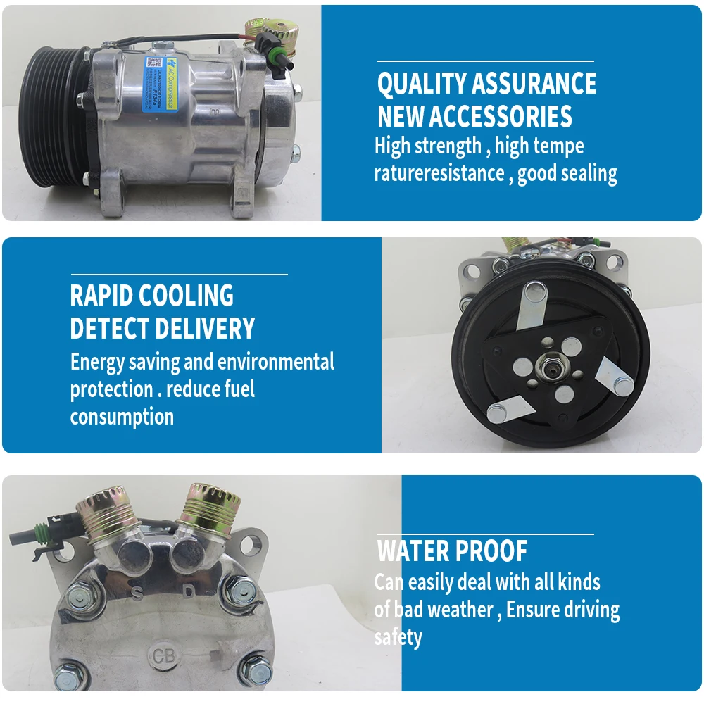 SD7H15 4449212734 7850 AC Compressor for Mclaren 650S 720S F1 P1 LM MP4 675LT 570GT