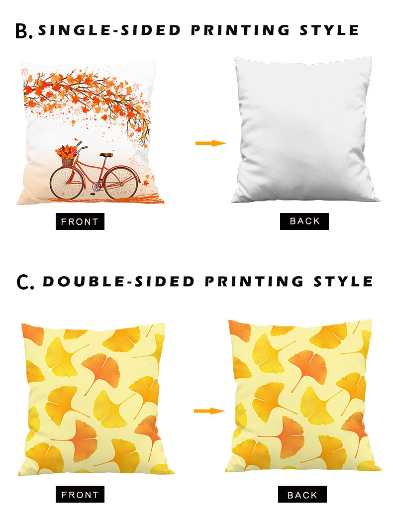 Factory Custom Throw Pillow Covers Linen Polyester Cotton Digital