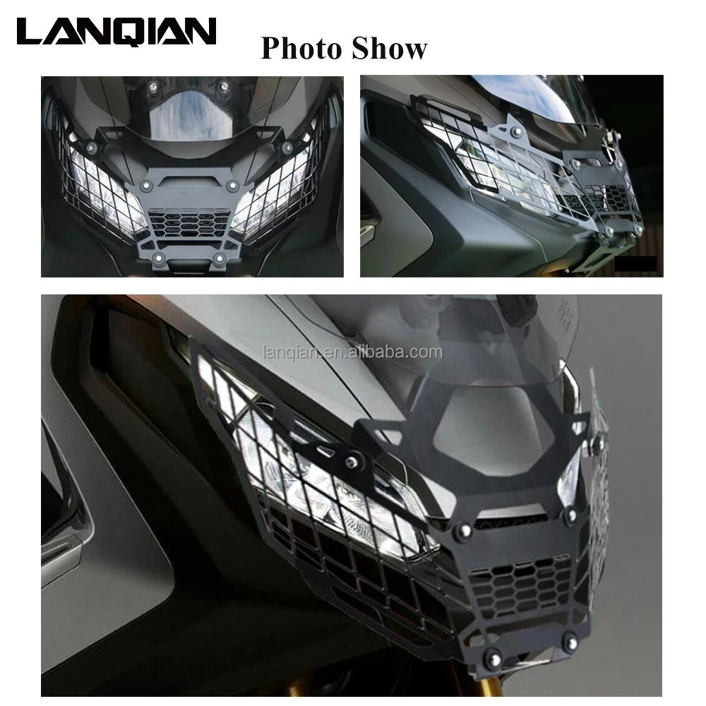 Motorcycle Headlight Guard Grille Grill Cover Protector Head Light Crash  Cover For Honda Xadv 750 2017-2020 2018 2019 X Adv 750 - Buy Motorcycle