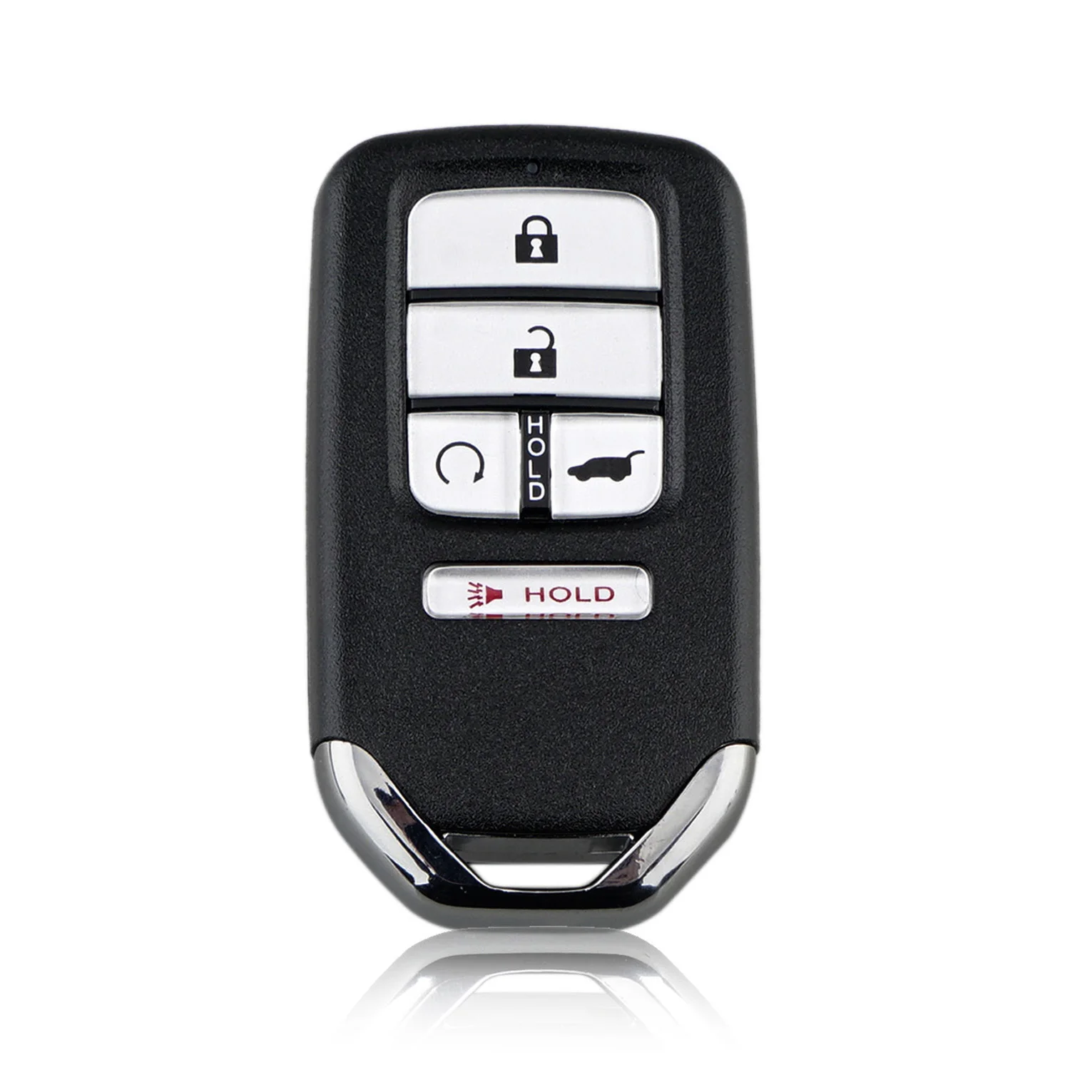 5 Buttons 433mhz Smart Keyless Entry Car Fob Remote Key For Honda Para