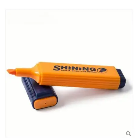 Colored Sharpie Marker Pen Highlighter Rainbow Customized Logo Set HAPPY Office & School Markers Stamp Highlighter Custom Shape