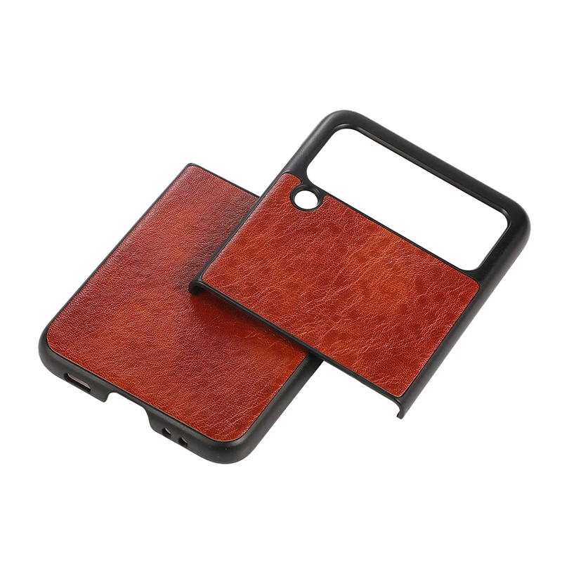 Luxury Leather Case for Samsung Z Flip 3 5G – customizecase