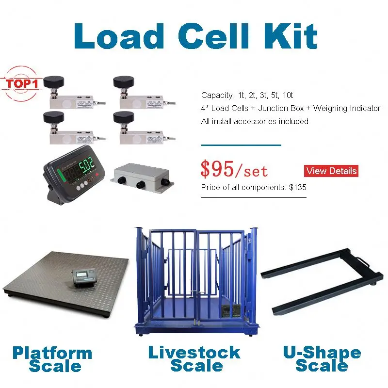 load cell kit for cattle scales