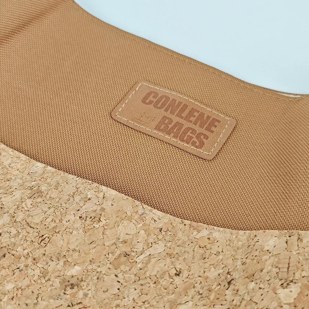 Wholesale Women Outdoor Cork Messenger Bag Cork Shoulder Square Tote Bag Crossbody Sling Bag