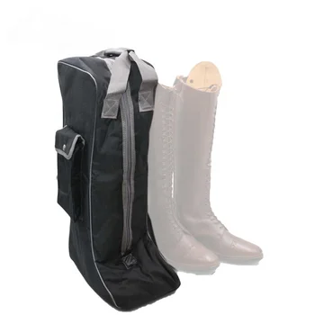 Classic 600D polyester Horse Riding Boots Bag Long Boot Bag Rider Luggage Equestrian Equipment