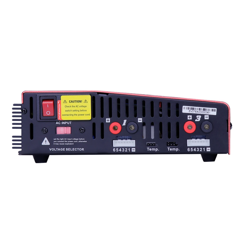 EV-Peak CQ3 4x100W 10A 1-6S DC 11V-18V Balance Charger Discharger for LiPo LiFe NiMH NiCd Battery RC Model Drone