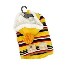 Classic Winter Dog Pet Coat Eco-Friendly Polyester S-XL Sizes Geometric Pattern Customized Color & Logo-Wantalk WT0803