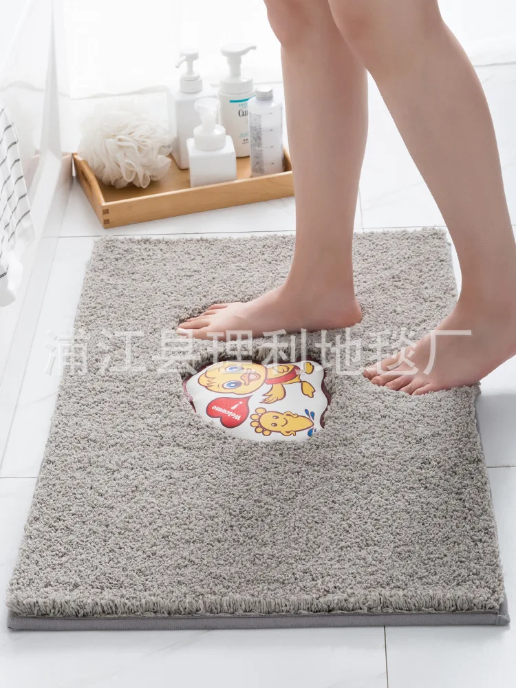 Thickened Cartoon Floor Mat Anti-skid Water Absorption Bathroom Mat Kitchen Living Room Floor Mat details