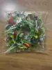 plastic ring Colorful 35cm wildflower wreath