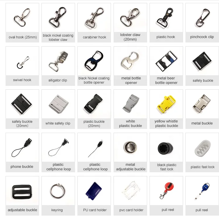 【限定】JACQUARD DROP TAG HOOK Secure and Versatile Lanyard Accessories by Xiangxing