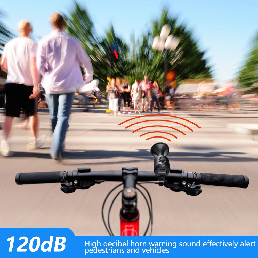 New Arriver 120db Mini Bell Loud Road Bike Electric Horn - Main Image