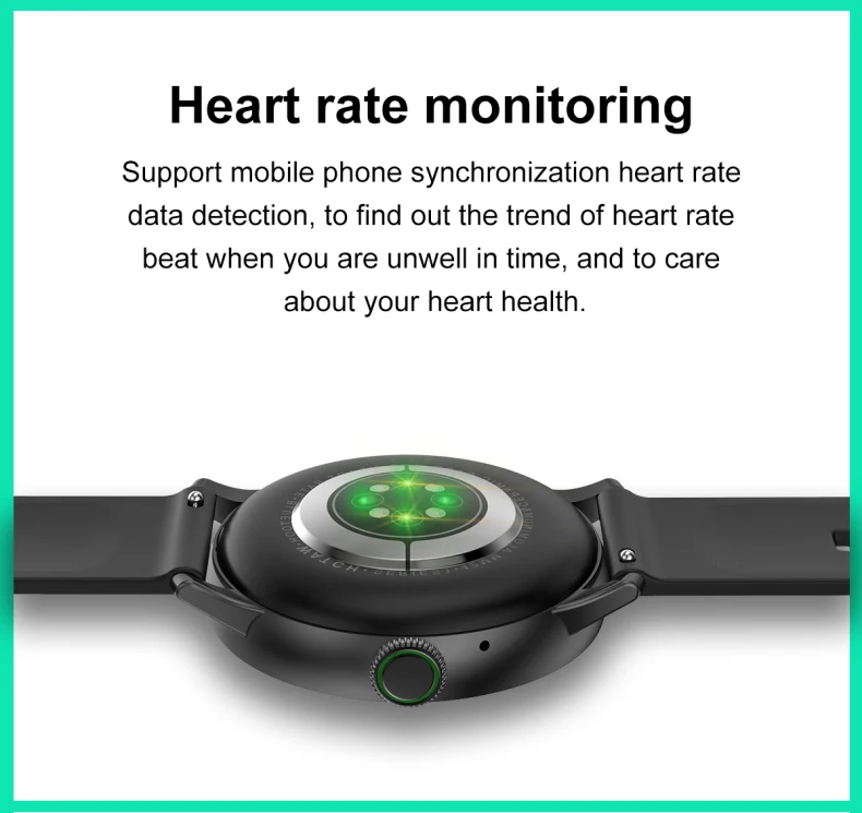 Smartwatch DT2+ BT Calling Heart Rate Monitoring Information Notification Custom Watch Face Round Smartwatch PK DT70, DT2, DT3, Wear317).jpg