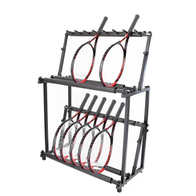 Jhmech Badminton Racket Display Stand Custom School Playground