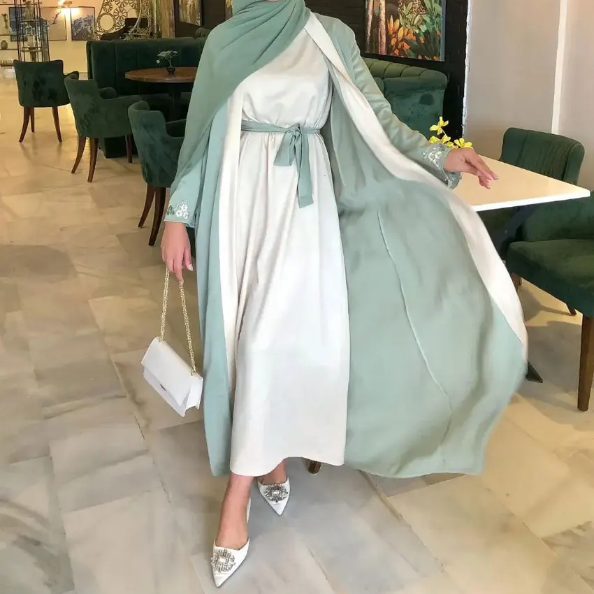 Custom New Saudi Arabia Abaya Designs 2023 Robe Femme Women Islamic ...