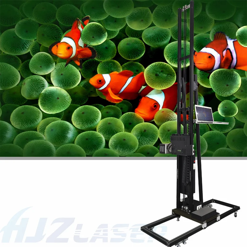 3D Art Robot Zeescape Wall Mural Printer Machine Vertical Wall Printing Equipment Machine
