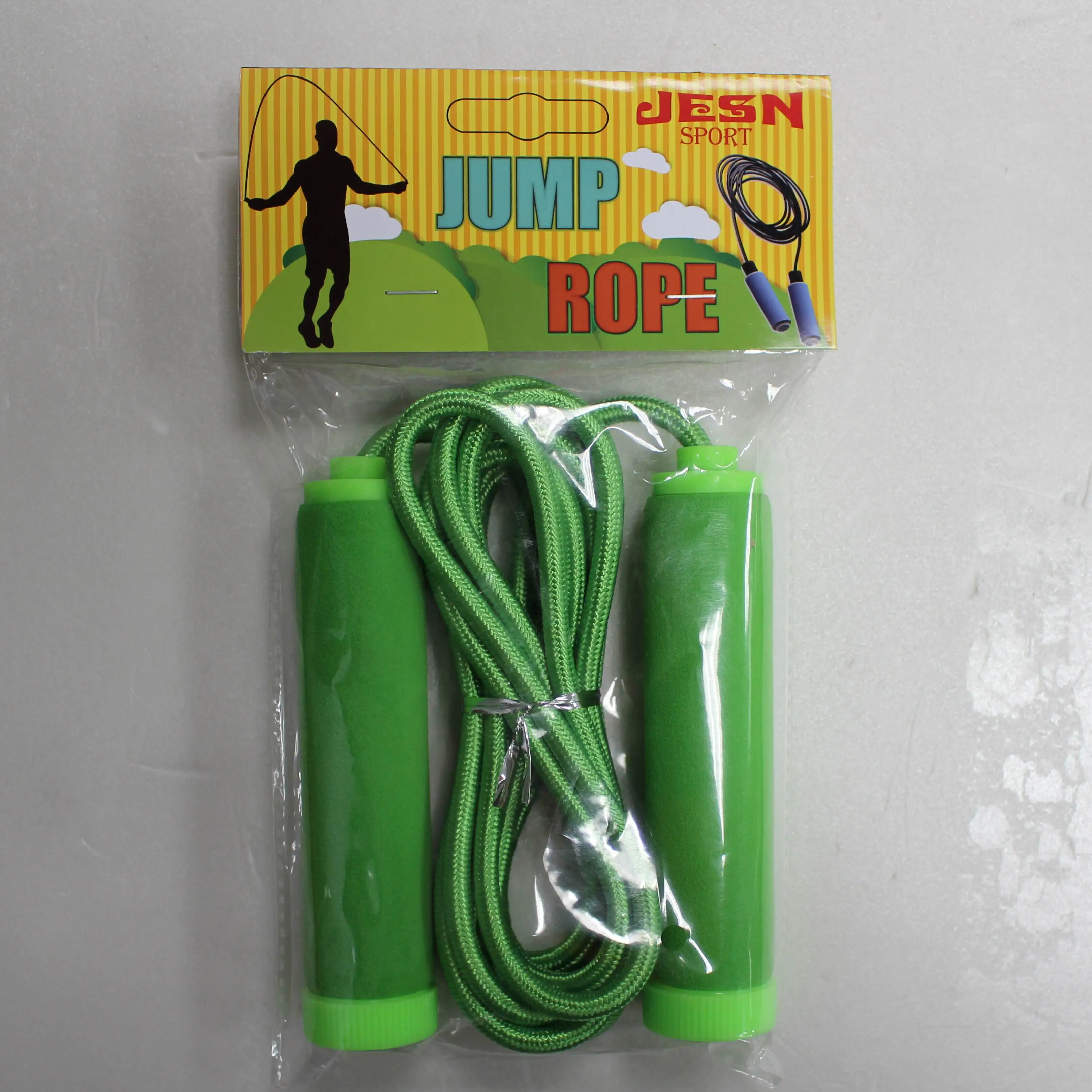Fitness Exercise Tanglefree Rope Skipping Adjustable Length Pvc Speed