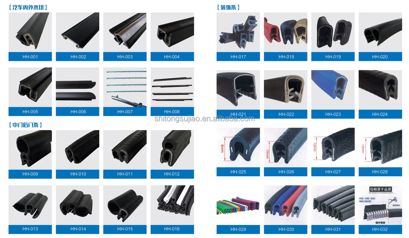 Customize Car Window Rubber Seal Rubber Product,Automotive Rubber Door