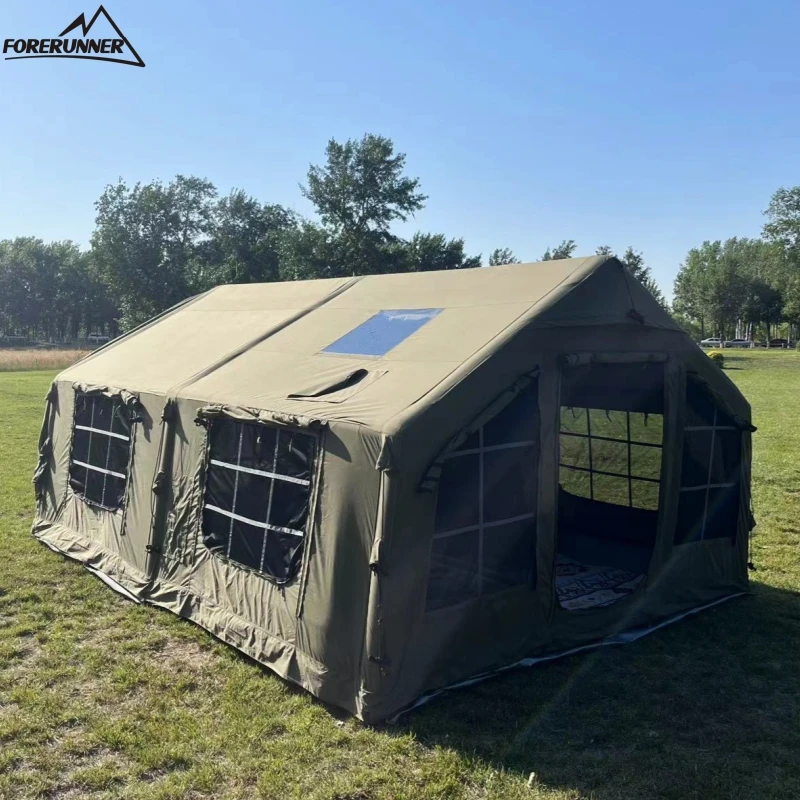 Forerunner 18 Durable Oxford Fabric Rainproof Large Space Camping Hiking Party Inflatable Tent