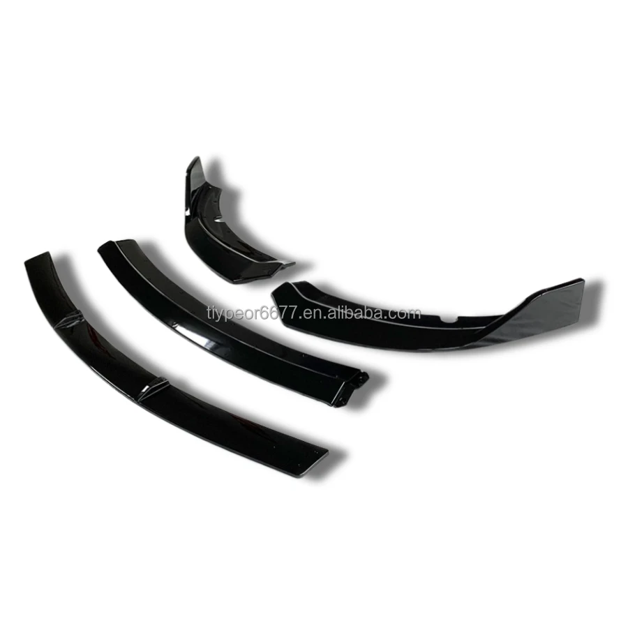 product tiypeor automotive accessories lip front splitter for dodge charger 2015 2016 2017 2018 2019 2020-7