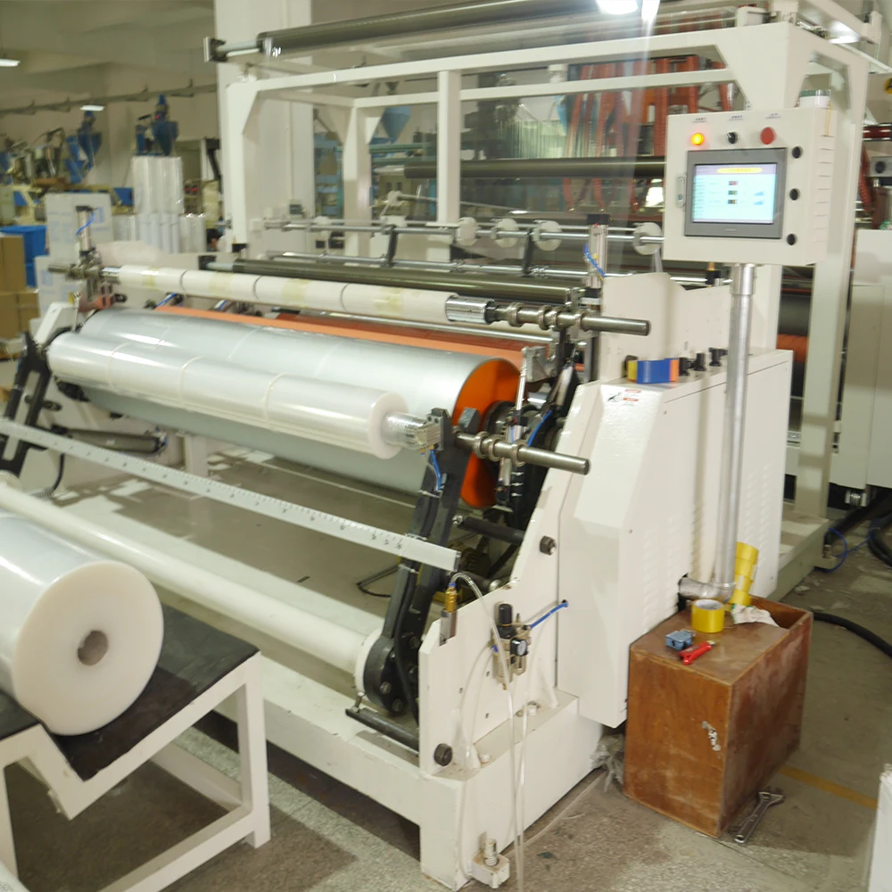 5000m LLDPE Jumbo Roll Clear Jumbo Roll Industrial LLDPE Pallet Stretch Film for Transportation Packing and Shipping Use